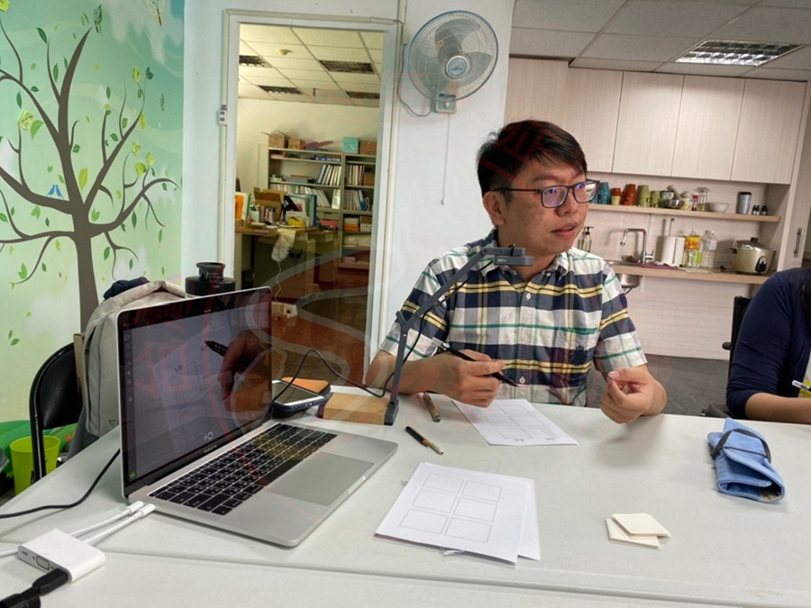 1102病友復能培力課-禪繞畫一 (2)